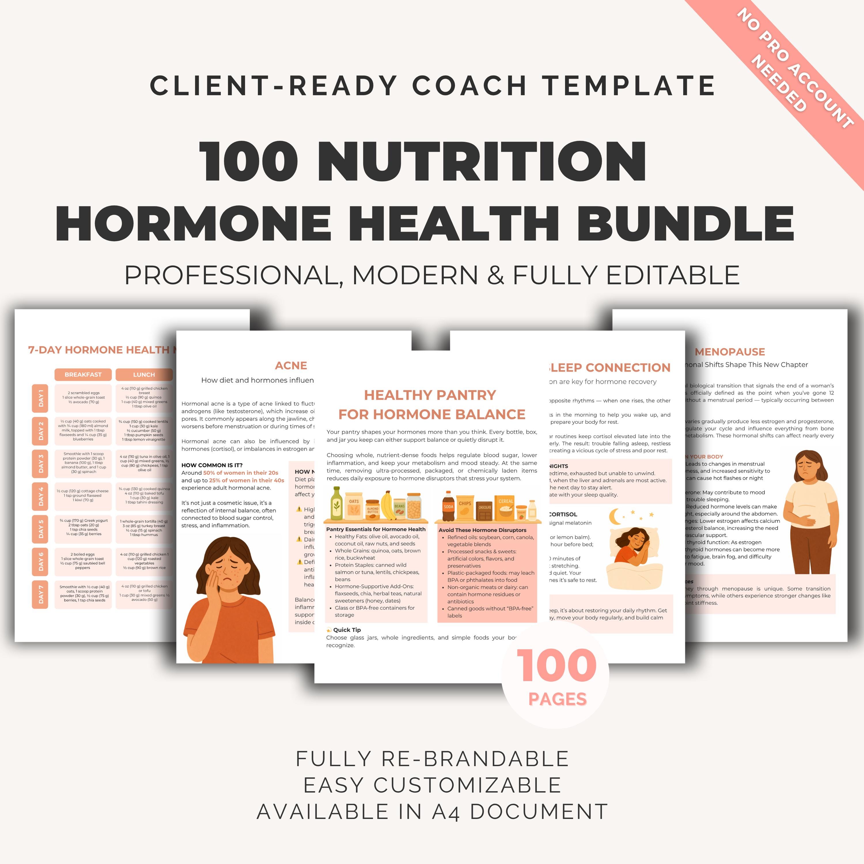 Bonus: Hormone health handouts