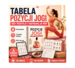 Tabela pozycji jogi 50+ pozycji i instrukcje PDF