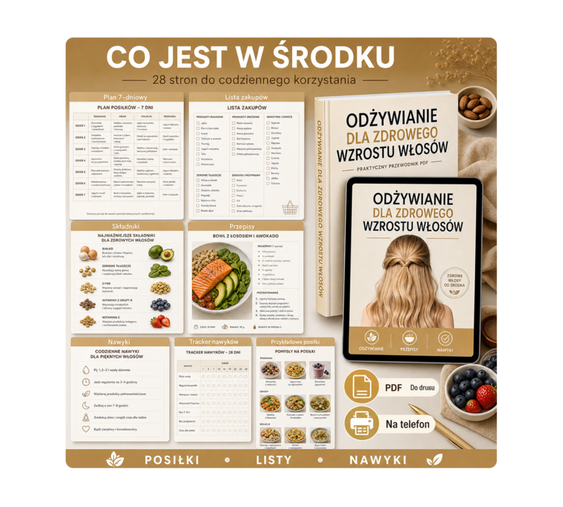Podgląd zawartości PDF odżywianie dla zdrowego wzrostu włosów