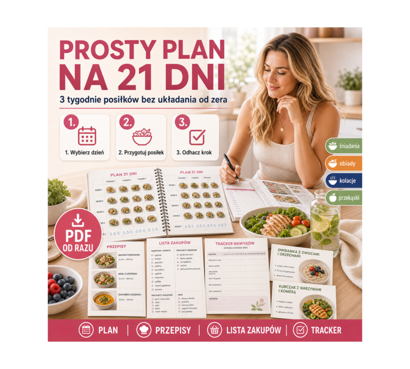 21 dni lekkiego odchudzania - prosty plan na 21 dni