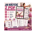 Jak korzystać z PDF z ćwiczeniami Pilates na telefonie, tablecie i w druku