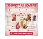 30 koktajli Lean Fit - okładka e-booka PDF