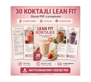 30 koktajli Lean Fit - okładka e-booka PDF