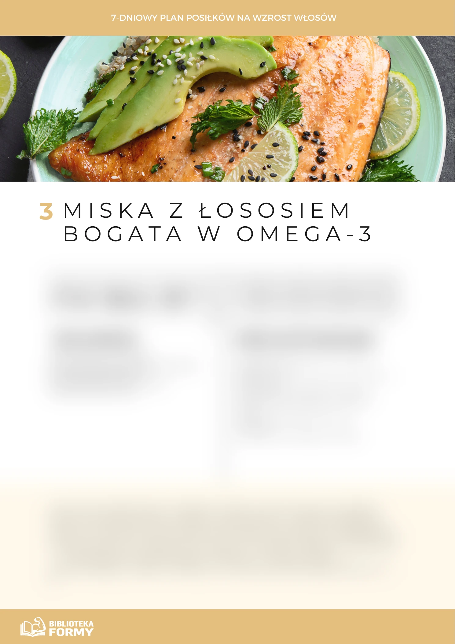 Miska z łososiem bogata w kwasy Omega-3 – podgląd