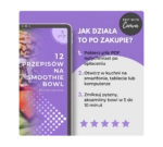 Tabela wartości odżywczych, kalorii i makroskładników dla każdej miski