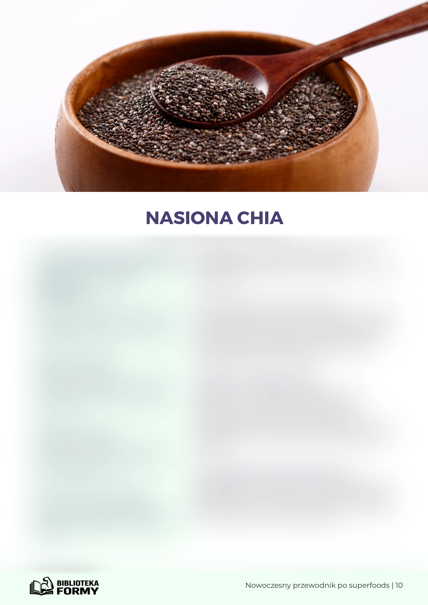 Nasiona chia – właściwości i dawkowanie – podgląd
