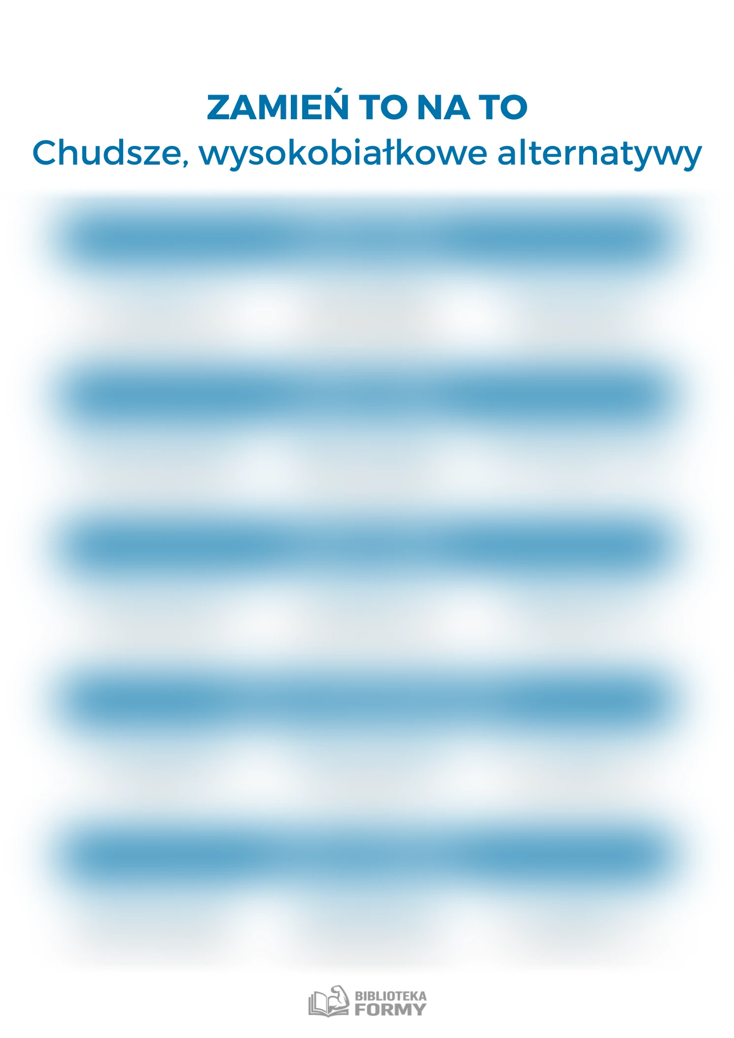 Ściąga zamienników: ZAMIEŃ TO NA TO – podgląd