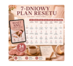 Reset snu: 34 strony PDF, 7-dniowy plan i proste rutyny wieczorne