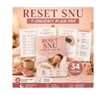 Reset snu: 34 strony PDF, 7-dniowy plan i proste rutyny wieczorne