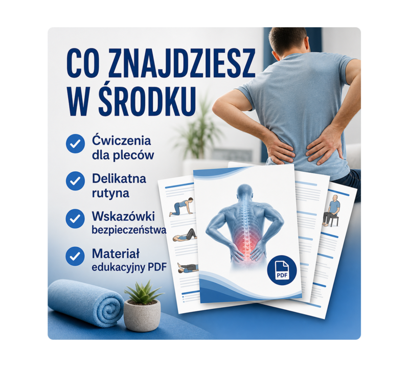 Poradnik łagodzenia bólu dolnego odcinka kręgosłupa - PDF