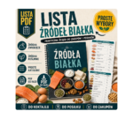 Zestaw Koktajli i Białka 6 w 1 - Lista źródeł białka
